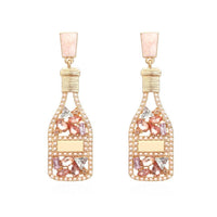 Shop Wine Bottle Earrings at OptimismIC Wigs and Gifts