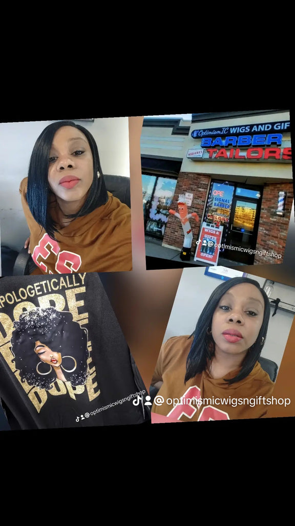 When you're Pursuit of Something Cute, visit Optimismic Wigs and Gifts 🎁