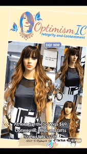 Athena Synthetic Wigs $69  Optimismic Wigs and Gifts  St Paul MN
