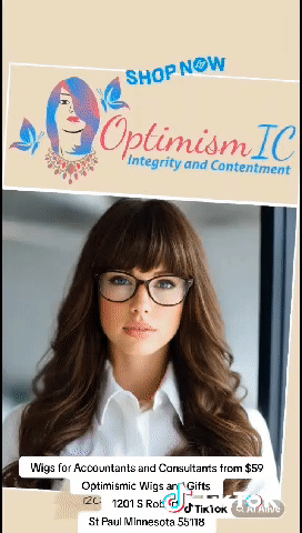 Wigs for Accountants and Consultants from $59 Optimismic Wigs & Gifts