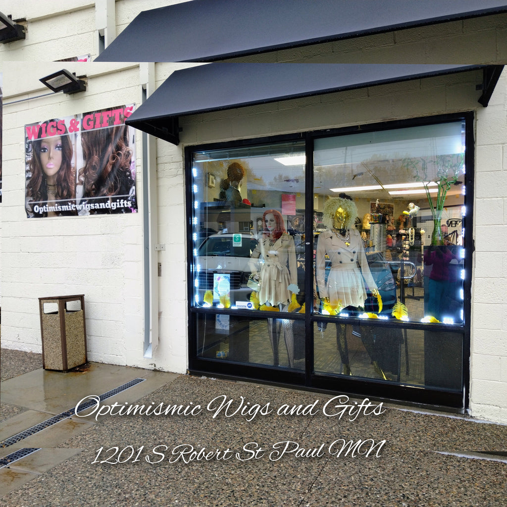Back Parking Available at Optimismic Wigs and Gifts 1201 S Robert St 8 Signal Hills Center West St Paul, MN 55118 www.optimismicwigsandgiftshop.com 612-807-2442 #beauty #wigs #gifts #optimismicwigsandgifts #weststpaul