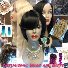 Ponytails Bangs and Everythang!! Shop Human Hair Wigs and Beauty Supplies at OptimismIC Wigs and Gifts West Saint Paul