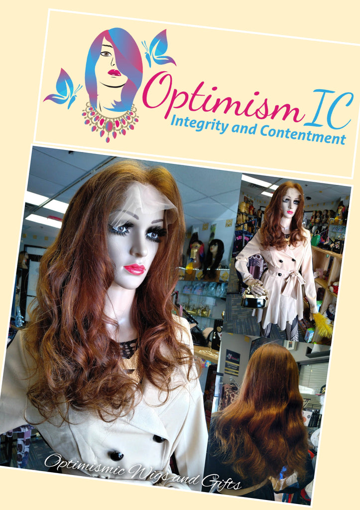 Brown Human Hair Wigs at Optimismic Wigs and Gifts