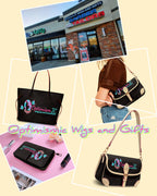 Purses and hand bags at Optimismic Wigs and Gifts saint paul 