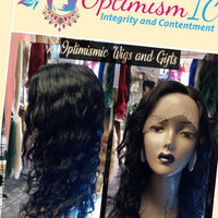 100% Human Hair Deep Wave Lace Front Wig Black $60 Optimismic Wigs and Gifts St Paul MN 55118 - OptimismIC Wigs and Gifts