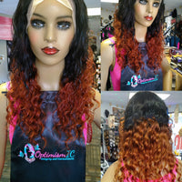 Shop ombre human hair Captivate $295 Premium Lace Front Wigs in saint paul at Optimismic Wigs and Gifts 