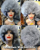 $59 Chayne Gray Synthetic glueless Afro Wigs Optimismic Wigs and Gifts - OptimismIC Wigs and Gifts
