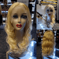 613 blonde HD lace Enchantress $195 100% Human Hair Lace Front Wig 22inch body wave Optimismic Wigs and Gifts Shop West St Paul MN - OptimismIC Wigs and Gifts