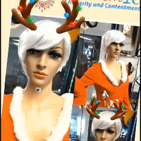 White Wig $35 Optimismic Wigs and Gifts