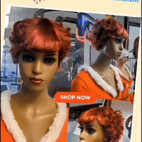 Red Garnet Wig $35 Optimismic Wigs and Gifts St Paul MN