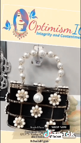 Beaded Floral Purse $30 OptimismIC Wigs and Gifts West St Paul MN