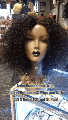 Asha $150 HD 13x6 Lace 100% Human Hair Deep Wave Lace Front Wig Optimismic Wigs and Gifts West St Paul Minnesota 