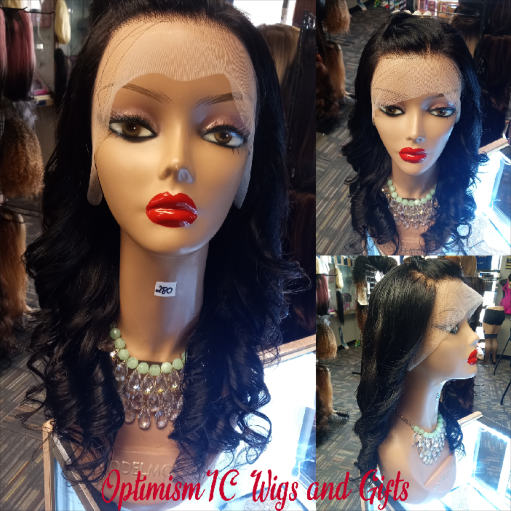 Human hair lace front wigs black long at OptimismIC Wigs and Gifts. Best wig stores in Saint Paul Minnesota. Shop Black Human Hair Wigs near me.