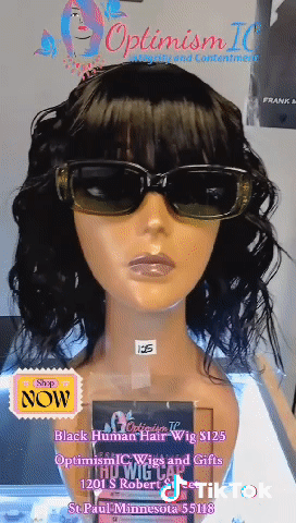 Black Human Hair Wigs $125 OptimismIC Wigs and Gifts St Paul Minnesota 55118. wigs, wig, hair, open wig store near me