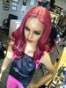 Burgundy HD Lace 26inch Synthetic Lace Front Wigs at Optimismic Wigs and Gifts St Paul MN