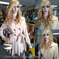 Buy Amore Honey blonde 100% human hair body wave 22 inch lace front wig at Optimismic Wigs and Gifts Saint Paul MN.