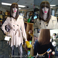 Buy Chocolate Blair brown bob wigs at Optimismic Wigs and Gifts Saint Paul Minnesota.