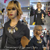 Sweetheart 27 blonde human hair wig with bangs at Optimismic Wigs and Gifts Saint Paul Minnesota. Shop blonde human hair wigs near me.