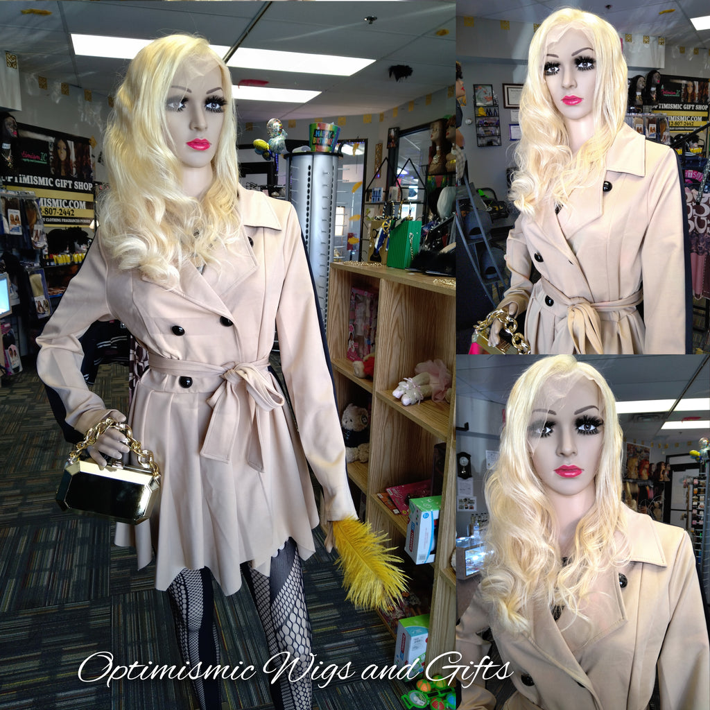 Buy Enchantress 613 Blonde 100% human hair lace front body wave wig at Optimismic Wigs and Gifts Saint Paul MN.