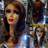 Shop heirloom chestnut brown hair wigs at Optimismic Wigs and Gifts 