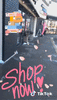Pink air Waver and open wigs and Gifts sidewalk sign Outside view of 1201 S Robert Street Suite 8b in Signal Hills Shopping Center. Shop for Hair wigs for women and Gifts at Optimismic Wigs and Gifts St Paul Minnesota. 