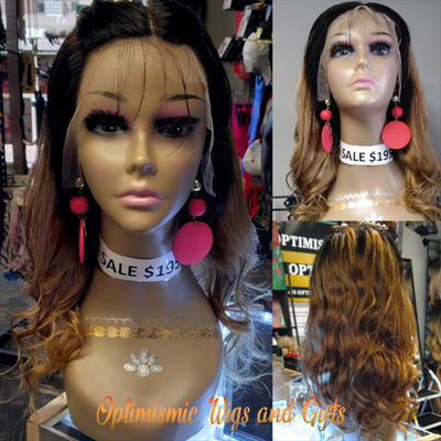Splendor 100% Human hair Lace front Wigs at Optimismic Wigs and Gifts 
