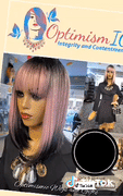 Cashmere Pink Ombre Synthetic Glueless Bob Wigs $59 OptimismIC Wigs and Gifts St Paul MN 55118