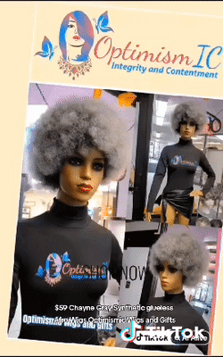 $59 Chayne Gray Synthetic glueless Afro Wigs Optimismic Wigs and Gifts
St Paul Minnesota 55118