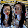 Black Cheyenne Human Hair Lace Front Wig black Optimismic Wigs and Gifts 