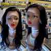 Cheyenne Human Hair Lace Front Wig black Optimismic Wigs and Gifts 