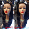 Cheyenne Human hair lace front body wave wig in color black at OptimismIC Wigs and Gifts 