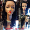 Human hair lace front wigs black long at OptimismIC Wigs and Gifts 