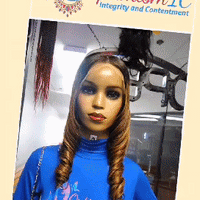 Chocolate brown balayage human hair wigs Optimismic Wigs and Gifts St Paul Minnesota 