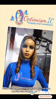 Chocolate brown balayage human hair wigs Optimismic Wigs and Gifts St Paul Minnesota 