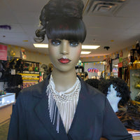 $10 Clip on ponytails and extensions at optimismic wigs and gifts shop. Curly Ponytail Clip in Synthetic Hairpiece $10 Optimismic Wigs and Gifts St Paul