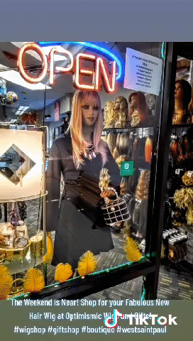 Dynasty Blonde Ombre Straight Synthetic Glueless Wigs $59 OptimismIC Wigs and Gifts West St Paul MN