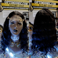 Empress deep wave Human Hair Lace Front Wig at Optimismic Wigs and Gifts deep waves 
