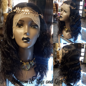 Buy Empress Human Hair Lace Front Wigs 20 inches long, body wave, color black at OptimismIC Wigs and Gifts st paul mn. Shop black human hair lace front wigs near me. 