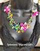 Buy fashion gemstone statement necklace sets at optimismic wigs and gifts shop st paul minnesota.