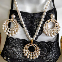Buy Faux pearl necklace set Jewelry Set $25 Optimismic Wigs and Gifts St Paul MN.