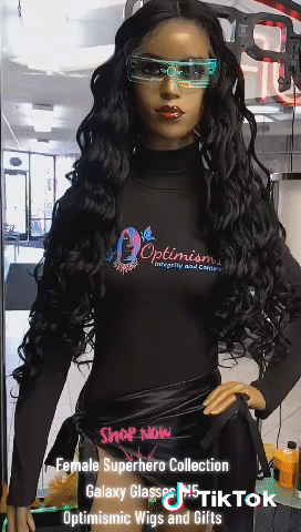 Galaxy Glasses $15 Optimismic Wigs and Gifts