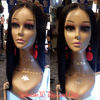 Human hair straight lace front wig at OptimismIC Wigs and Gifts 