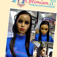 Xolani 13x4 Black Human Hair Lace Front Wigs OptimismIC Wigs and Gifts St Paul Minnesota 