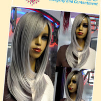Odetta Gray Synthetic Wigs $69 Optimismic Wigs and Gifts St Paul MN 