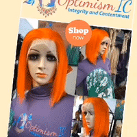 Imperial Summer Red Sorbet 13x6 Human Hair Bob Wigs $99 OptimismIC Wigs and Gifts