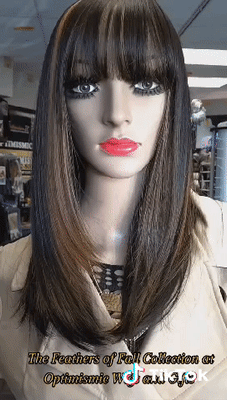 Kiersten Balayage Chocolate Synthetic Glueless Wigs $59 Optimismic Wigs and Gifts St Paul Minnesota 