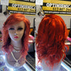 Majesty 100% human hair ginger wig