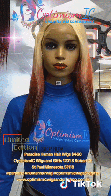 Paradise Human Hair Wigs $430 OptimismIC Wigs and Gifts 1201 S Robert St St Paul Minnesota 55118#paradise #humanhairwig #optimismicwigsandgifts www.optimismicwigsandgiftshop.com