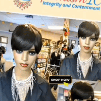 Human Hair Wig glueless Black Pixie Cut $75 Optimismic Wigs and Gifts St Paul
