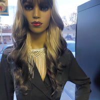 Buy $69 sexy blonde ombre gaia wigs with bangs optimismic wigs and gifts shop.